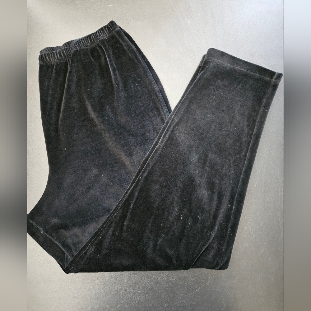 NWOT - Velvet Jason Maxwell Woman Black Leggings Pants - Size 2X